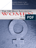 The 100 Most Influential Woman of All Time (December 2009) (ATTiCA)