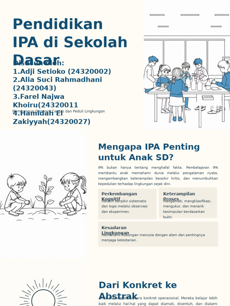 Pendidikan IPA Di Sekolah Dasar | PDF