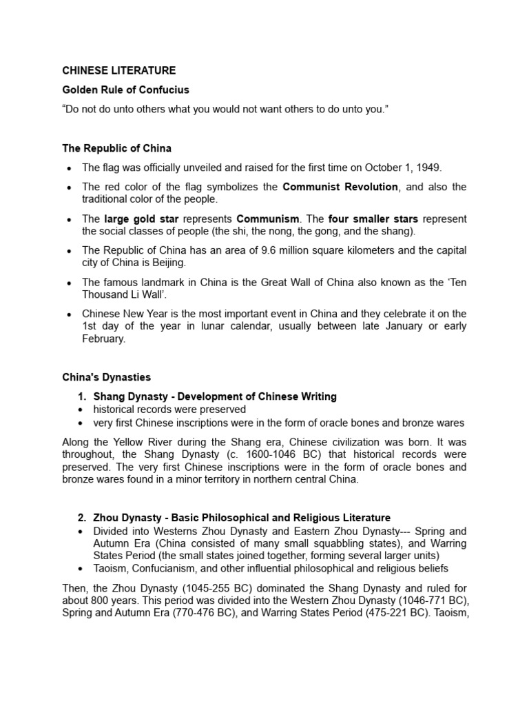 LESSON 6 | PDF | Confucianism | Han Chinese