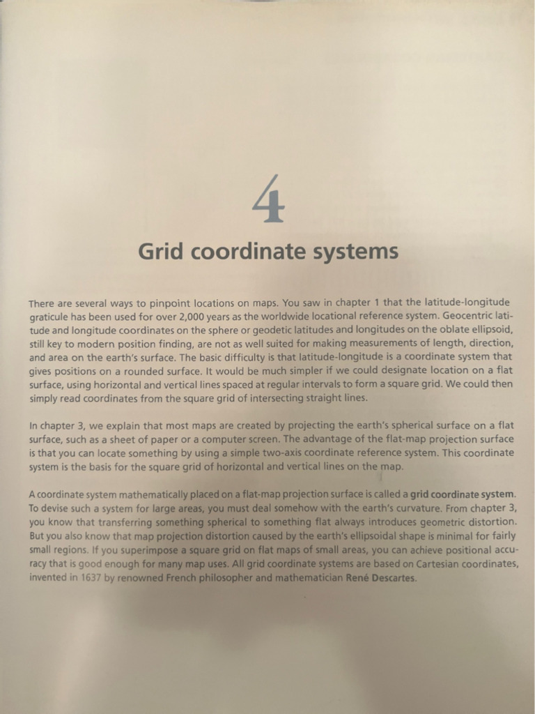 4 Grid Coordinate Systems | PDF