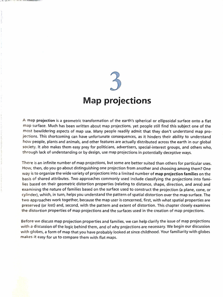 3 Map Projections | PDF