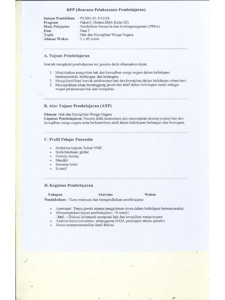A. RPP | PDF