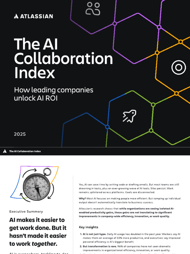 Atlassian AI Collaboration Index 2025 | PDF | Artificial Intelligence ...