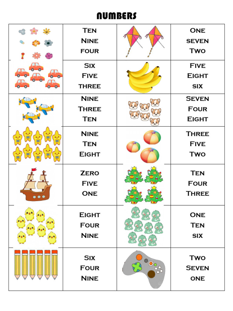 Numbers | PDF
