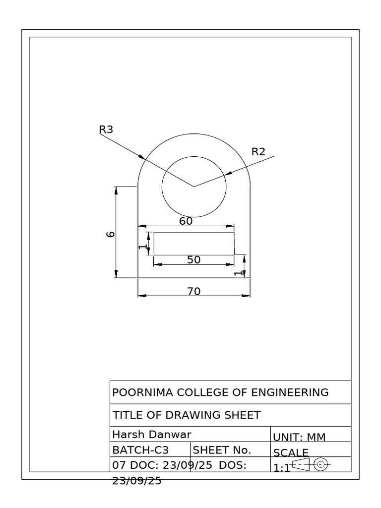 Engineering Drawing Sheet Overview | PDF