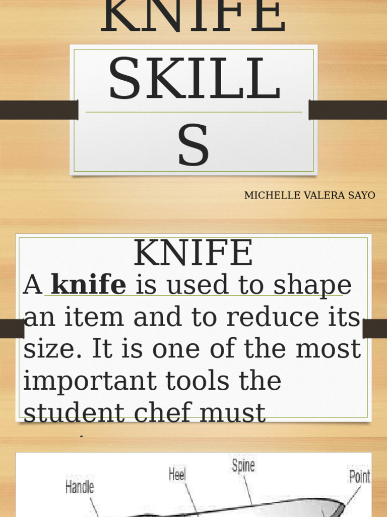 Knife Skills | PDF