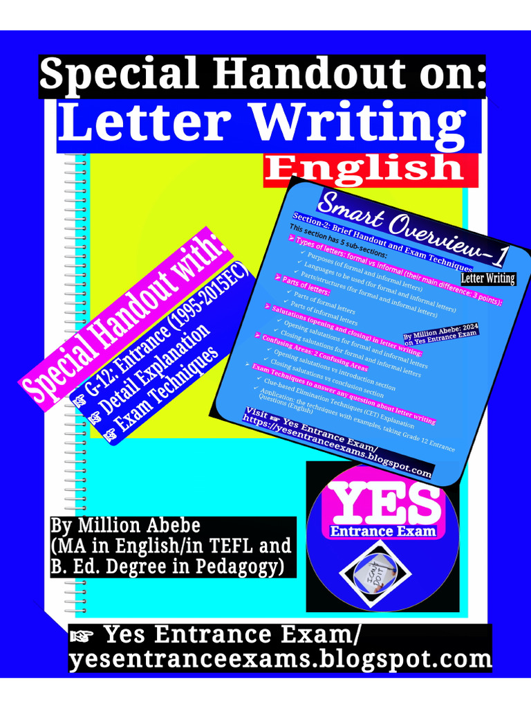 Letter Handout With Entrance by Million | PDF