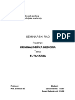 Medicina Seminarski Eutanazija