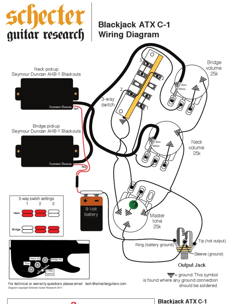 Blackjack Atx C-1 | PDF | Guitars | Guitar Family Instruments