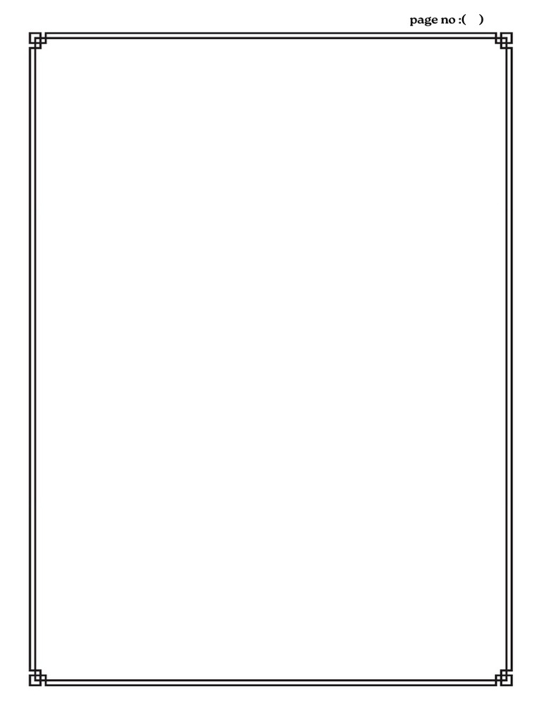 Design 1 Page No | PDF