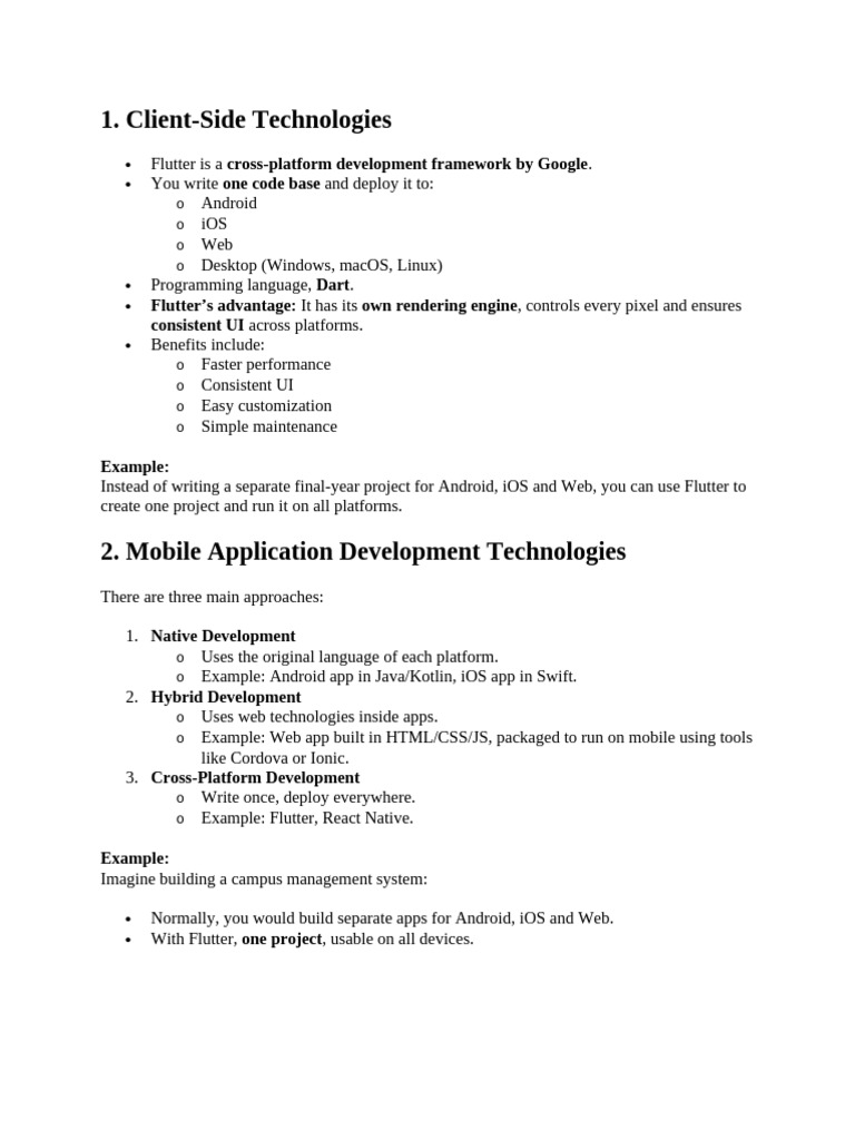 Flutter: Cross-Platform App Development | PDF | Mobile App | Android ...