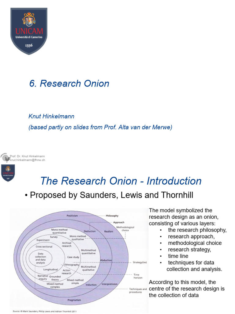 A Useful Research On The Onion | PDF | Qualitative Research | Methodology