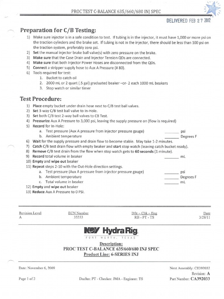 C-B Testing600 Series | PDF