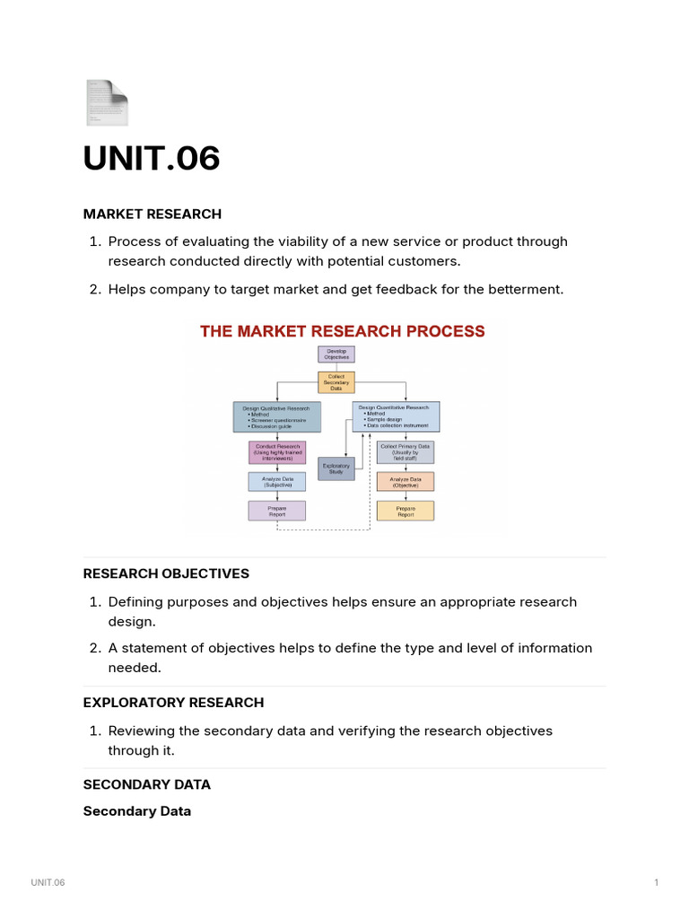 Market Research Methods and Techniques | PDF | Quantitative Research ...