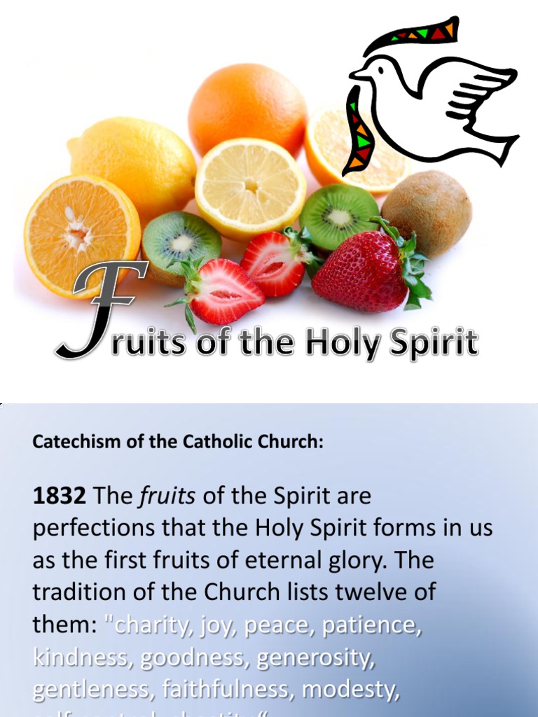 Twelve Fruits of the Holy Spirit | PDF | Fruit Of The Holy Spirit ...