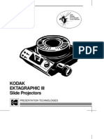 Manual Proyector Kodak