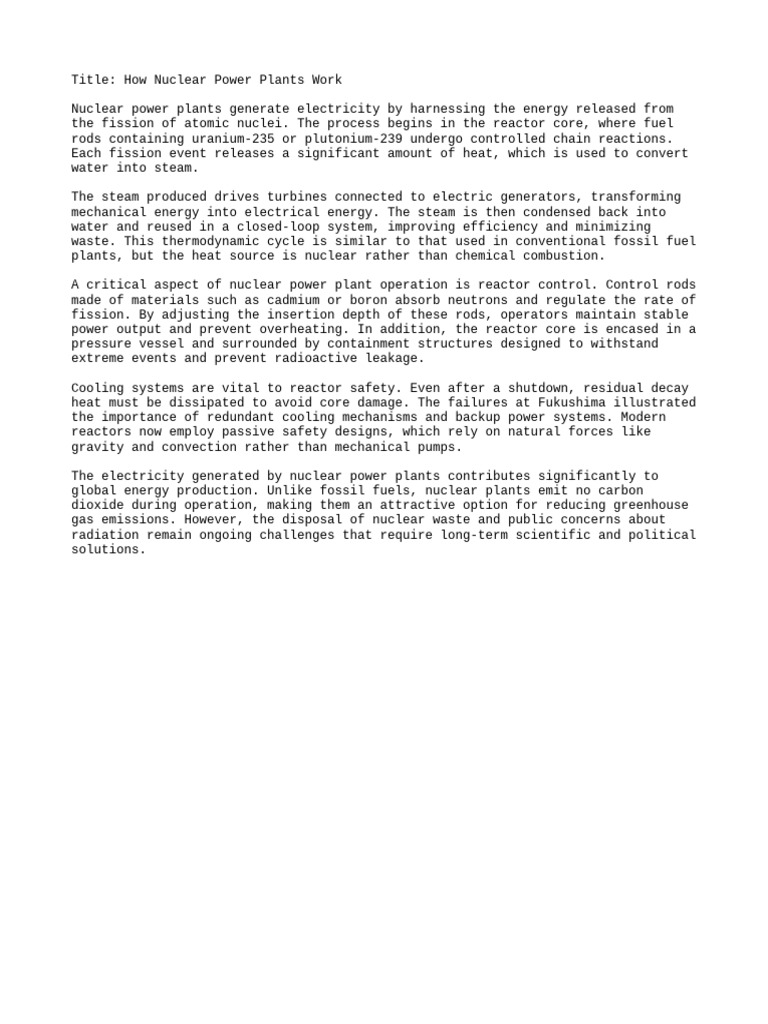 Nuclear Document 2 | PDF