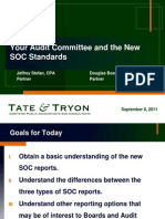 The Audit Committee and SOC Standards 