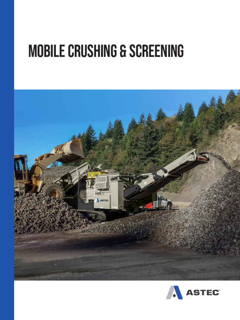 Mobile Crushing and Screening Solutions | PDF | Mechanical Engineering