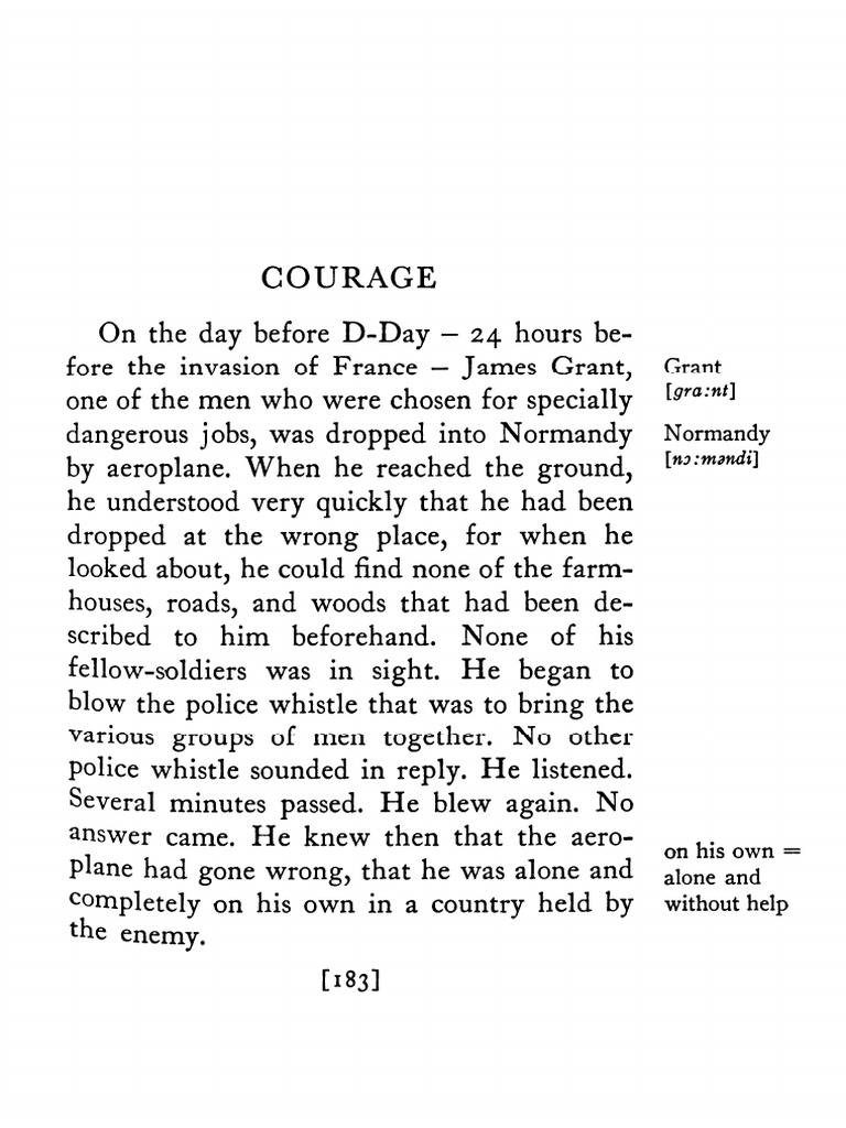 Courage | PDF