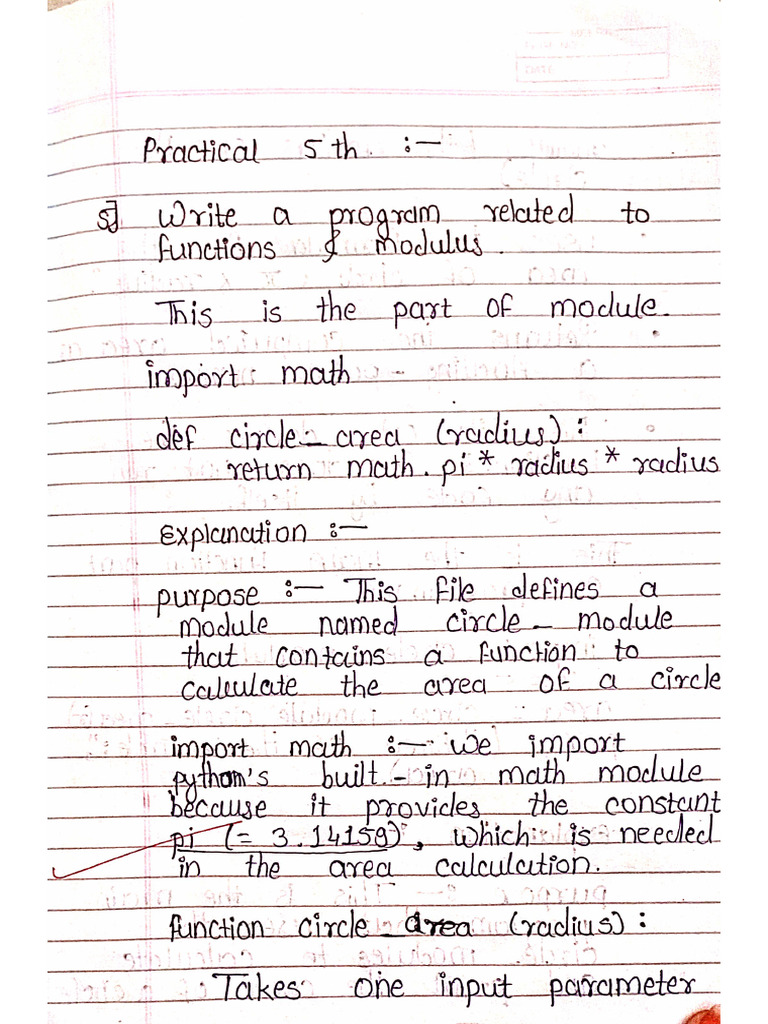 Python Practical 5 To 9 | PDF