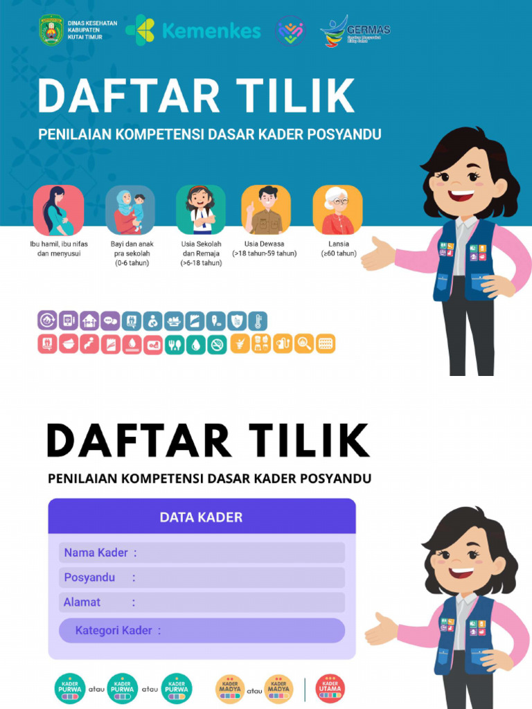 Daftar Tilik Kompetensi Posyandu | PDF
