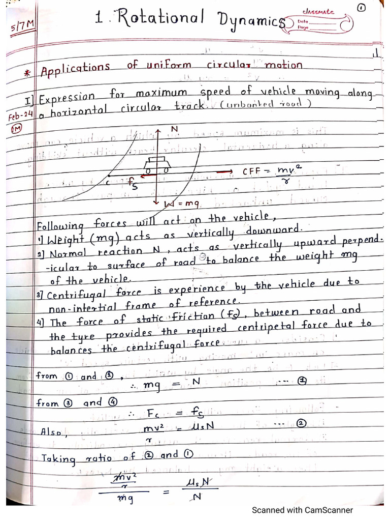 Rotational Dynamics | PDF