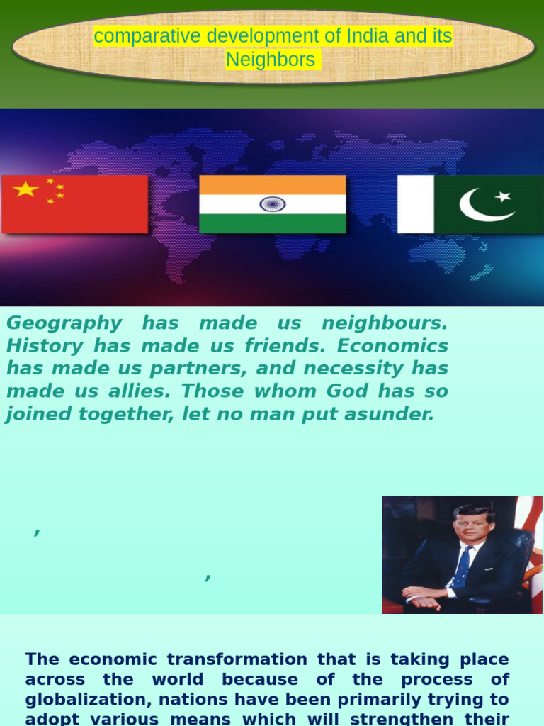 Comparative Economic Development: India & Neighbors | PDF | Poverty ...