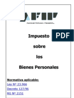 Manual - Impuesto Sobre Los Bienes Personales