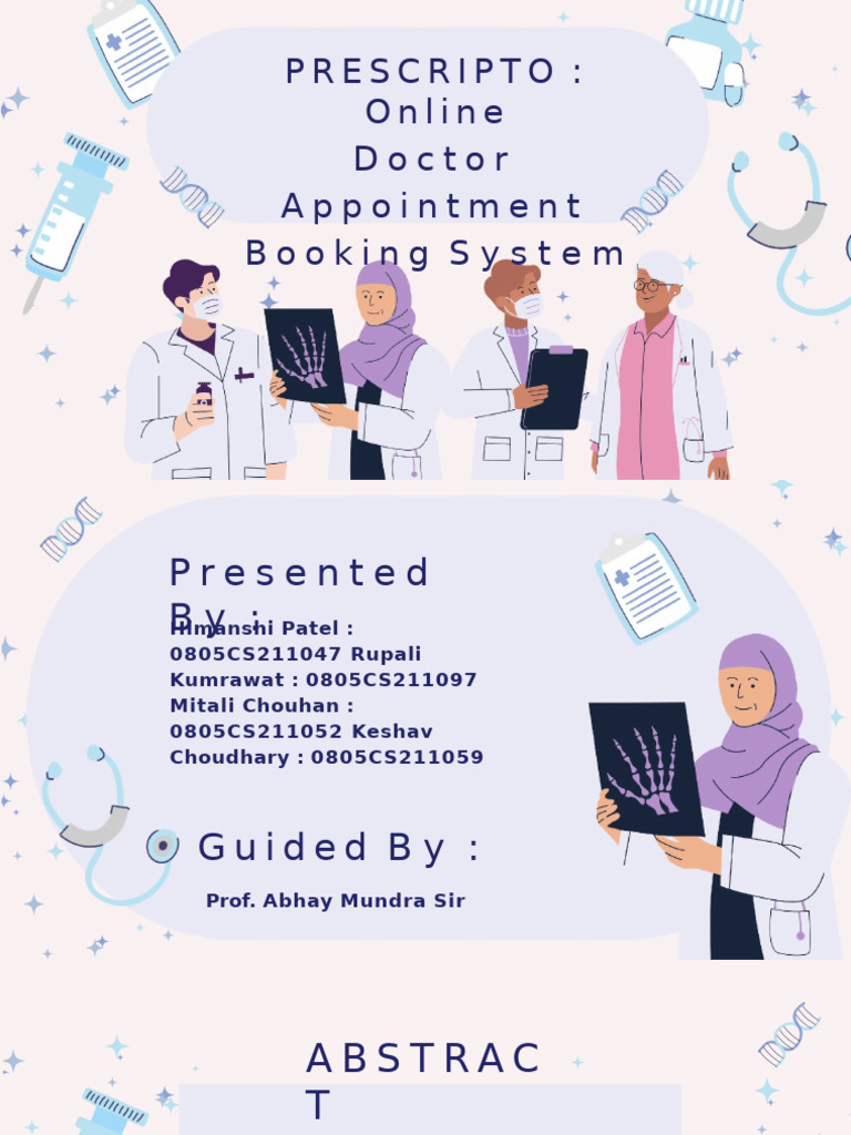 Online Doctor Appointment System | PDF | Computing | Information Technology