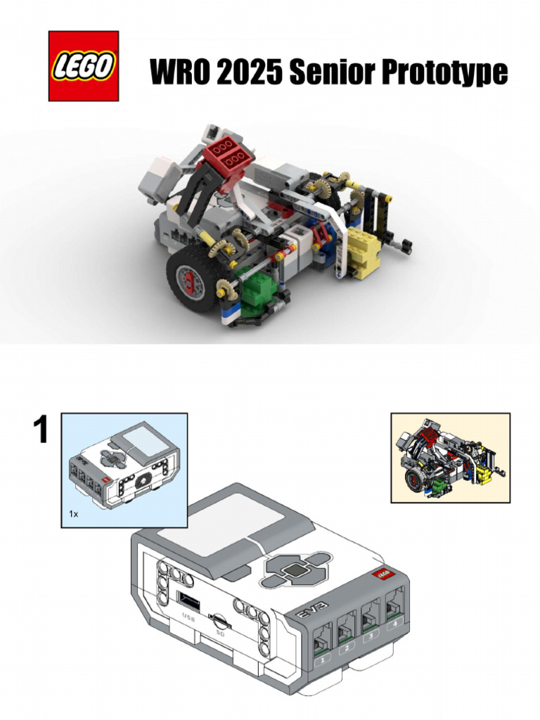 WRO 2025 Senior Prototype Remixed HEd | PDF