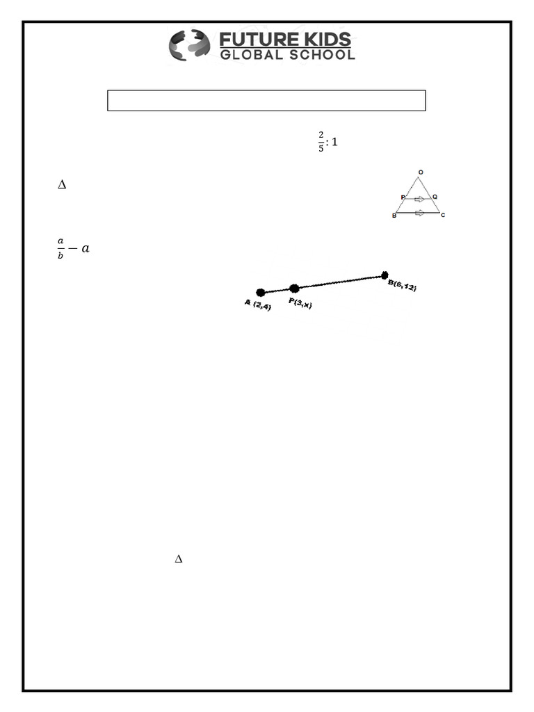 Mathematics Holiday Homework for Std.X | PDF | Euclidean Geometry ...