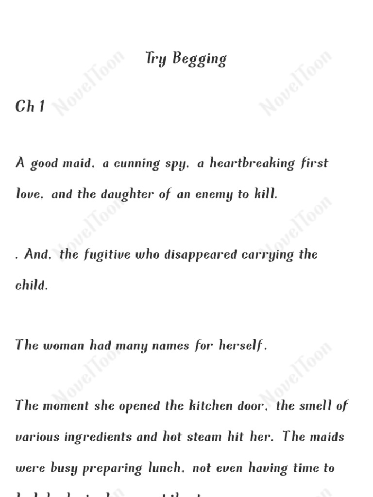 Try Begging | PDF