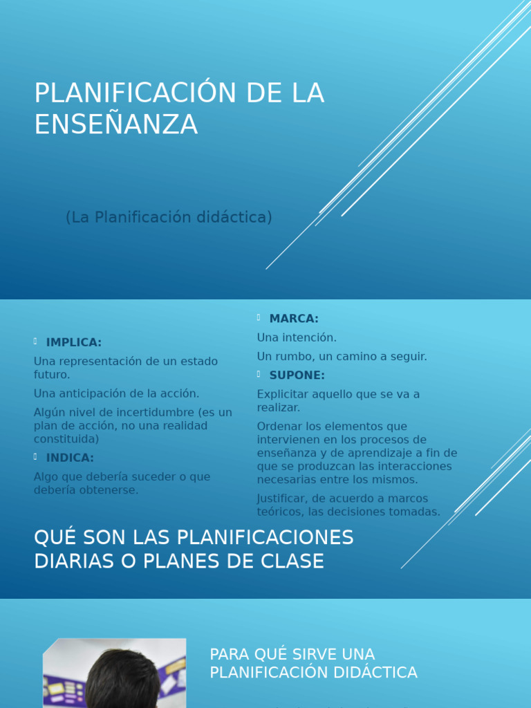 Guía de Planificación Didáctica | PDF | Enseñando | Aprendizaje