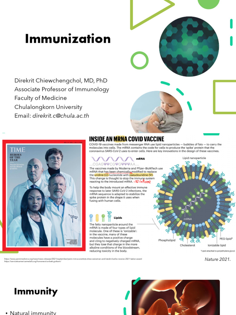 Comprehensive Guide to Immunization Types | PDF | Vaccines | Antibody