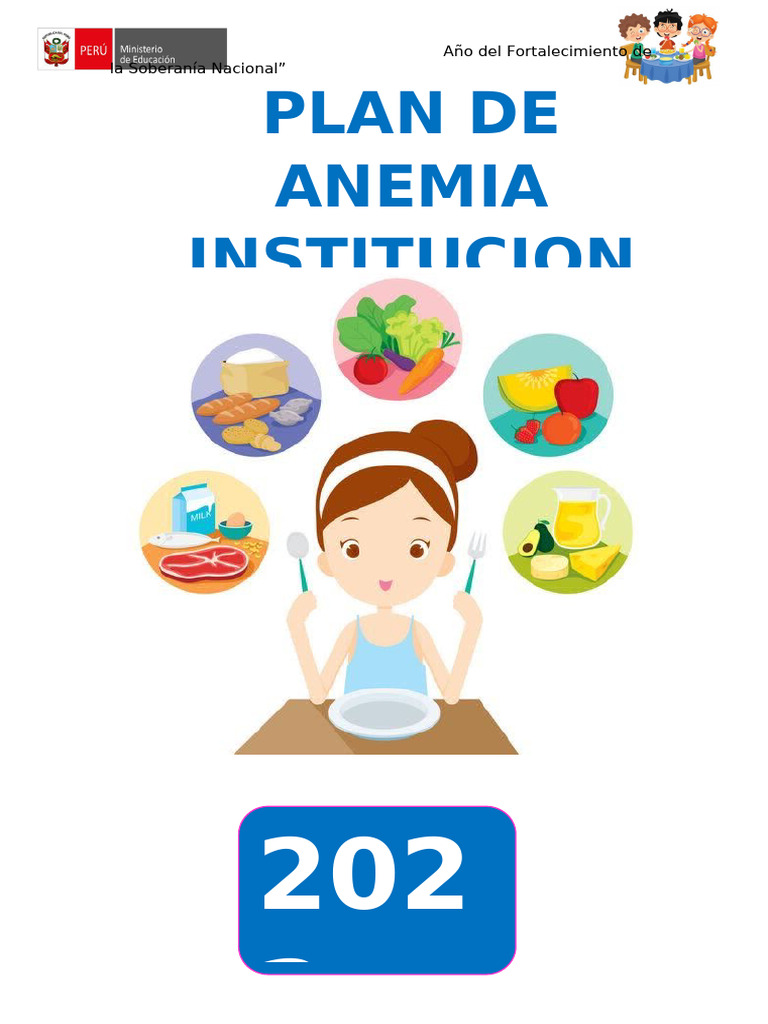 Plan Institucional Contra la Anemia 2022 | PDF | Perú