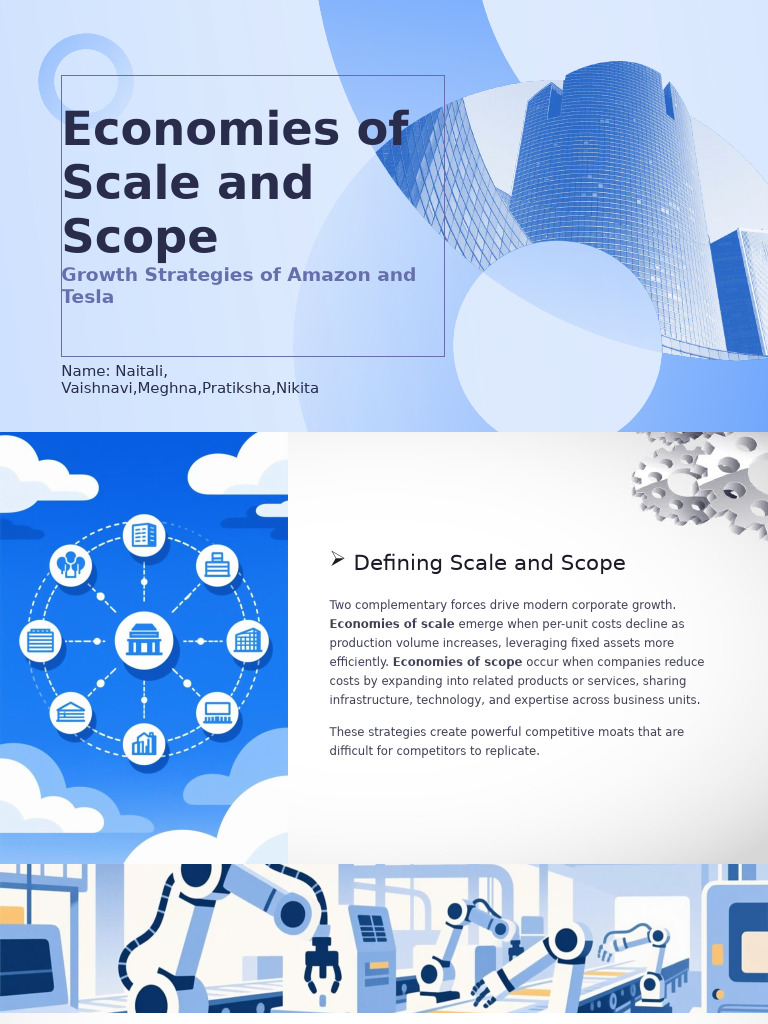 Economies of Scale and Scope Final. Nikita | PDF | Amazon Web Services ...