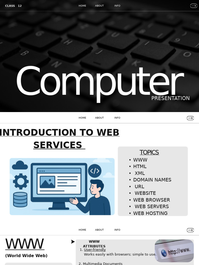 Presentation Comp | PDF | World Wide Web | Internet & Web