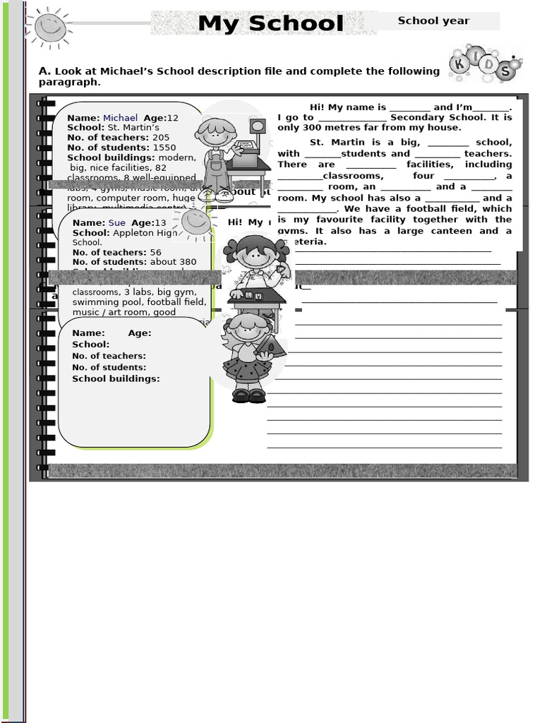 School Description Writing Guide | PDF | Food Industry | Gastronomy