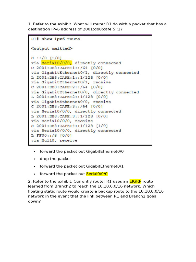 Router and Switch Configuration Scenarios | PDF | Ip Address | Computer ...