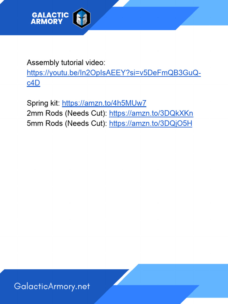 Assembly Guide for Spring Kit Setup | PDF