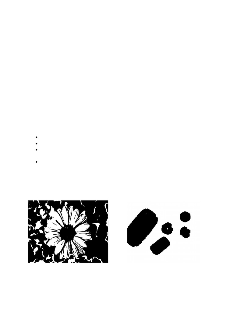 Binary Shape Analysis in Image Processing | PDF | Image Segmentation ...