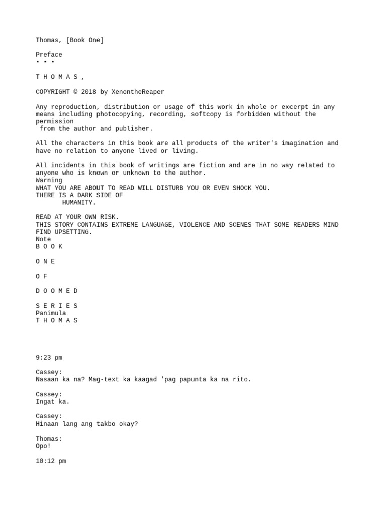 Thomas Book1 | PDF