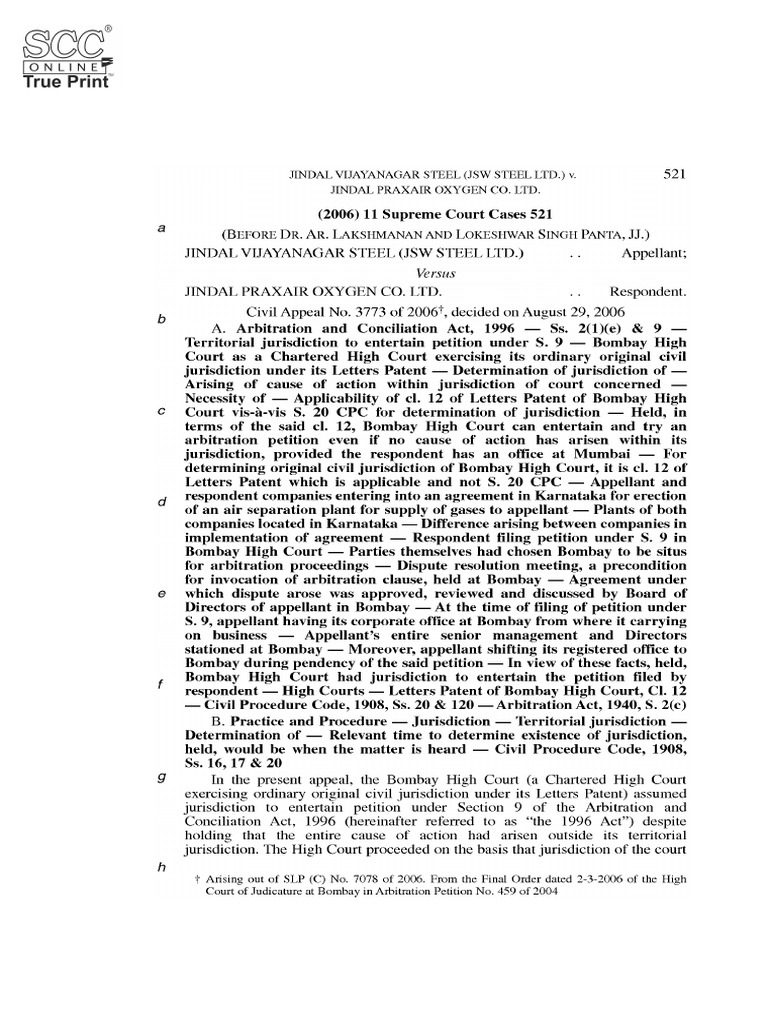 Modak Judgment Analysis (2008) | PDF | Public Law | Government Institutions