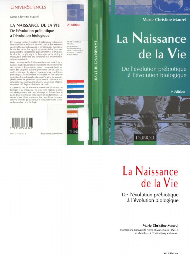 Origines de la Vie : Évolution et Chimie | PDF | Terre | Planètes