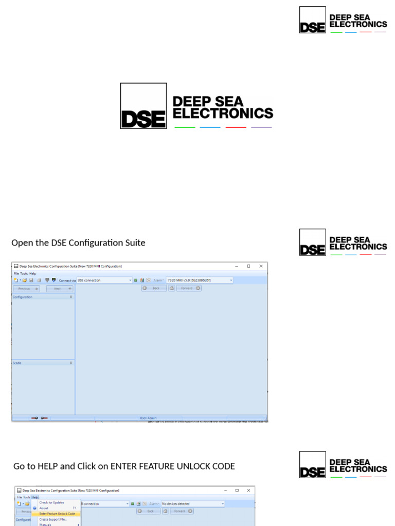 Unlocking DSE Configuration Suite Guide | PDF