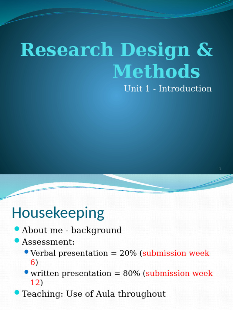 MSc Research Methods Module Overview | PDF | Science