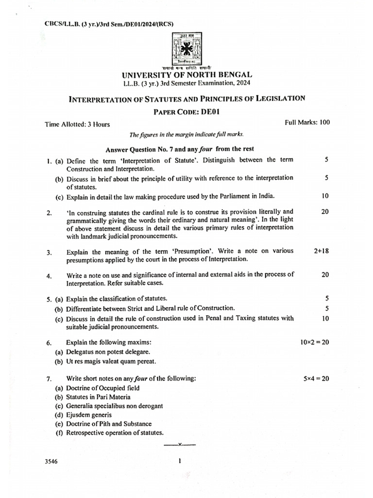 3 Year Sem - Iii | PDF