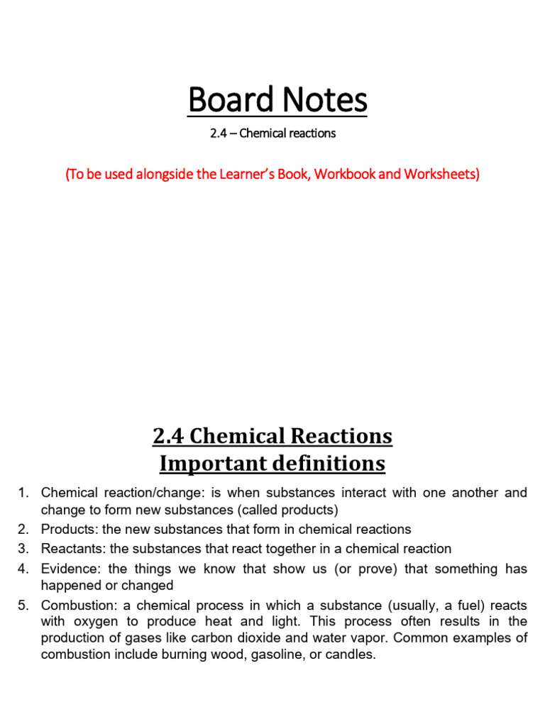 Board Notes - 2.4 | PDF