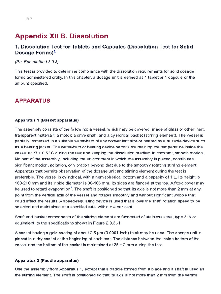 Appendix XII B. Dissolution - 2025 | PDF